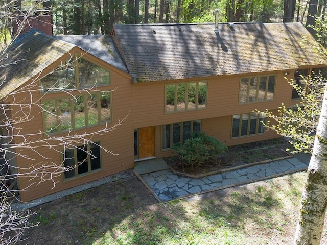 104 Tower Rd, Lincoln, MA 01773 - view of property exterior with a chimney