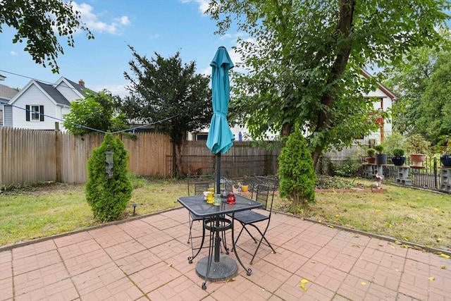 view of patio / terrace