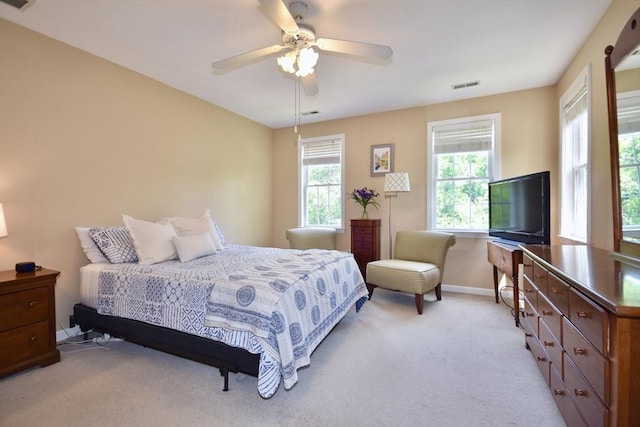 24 Sheppard Rd, Bourne, MA 02562 - bedroom with light colored carpet and ceiling fan