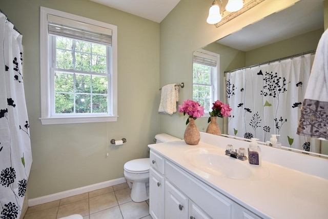 24 Sheppard Rd, Bourne, MA 02562 - full bathroom with vanity, tile patterned flooring, and curtained shower