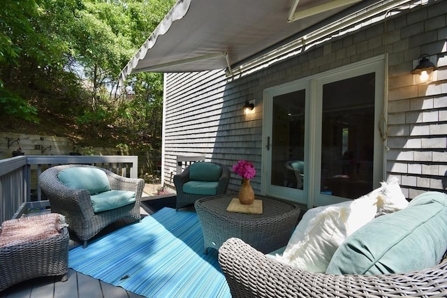 24 Sheppard Rd, Bourne, MA 02562 - deck with an outdoor living space