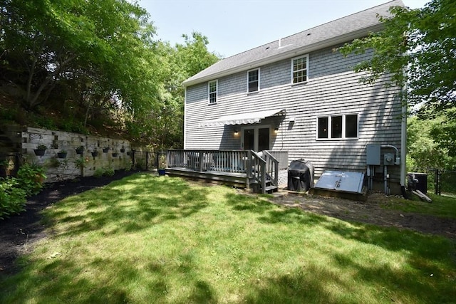 24 Sheppard Rd, Bourne, MA 02562 - back of house featuring a deck