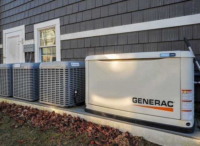 14 Lewis St, Hull, MA 02045 - exterior view of a power unit and cooling unit
