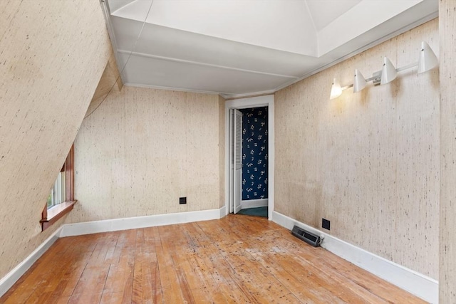 676 Salem St, Groveland, MA 01834 - basement featuring hardwood / wood-style flooring and baseboards