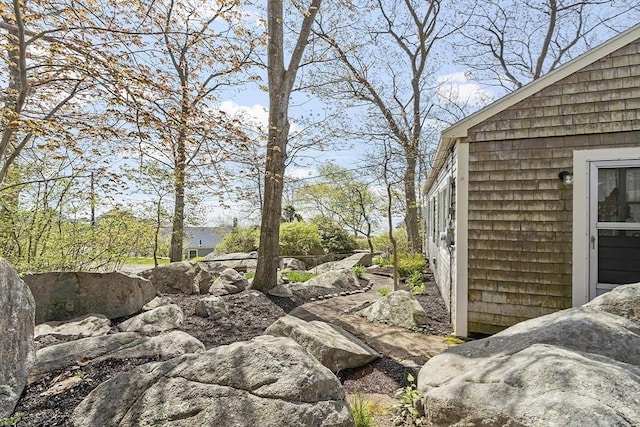 view of side of property