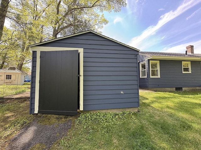 4 Norman Cir, Montague, MA 01376 - view of shed