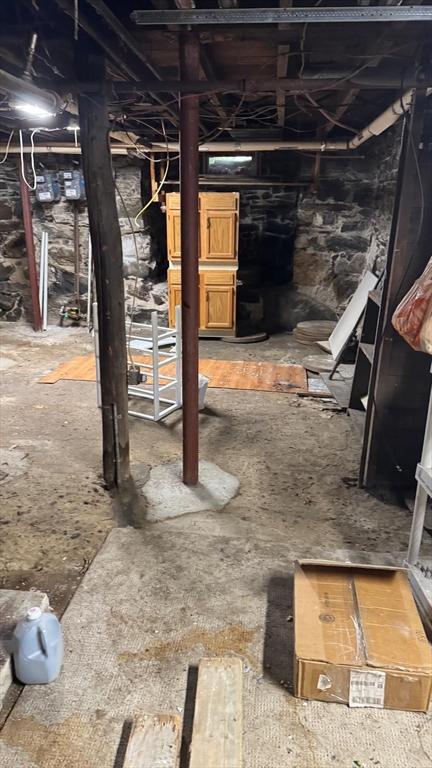 486-488 E Merrimack St, Lowell, MA 01852 - view of unfinished basement