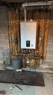 486-488 E Merrimack St, Lowell, MA 01852 - utility room with tankless water heater