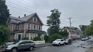 486-488 E Merrimack St, Lowell, MA 01852 - view of asphalt road with curbs and street lighting
