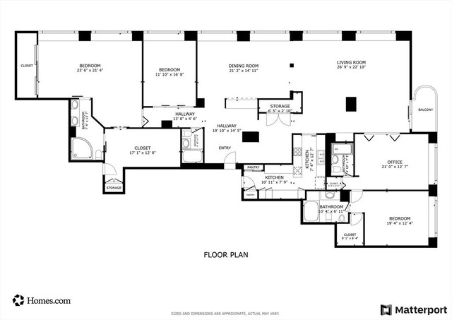 85 E India Row Unit 11Def, Boston, MA 02110 - room layout