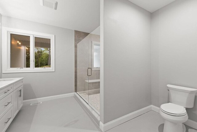 11 Olde Stable Ln, Easton, MA 02356 - full bathroom with vanity and a stall shower
