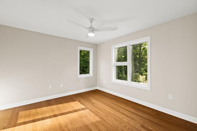 11 Olde Stable Ln, Easton, MA 02356 - spare room featuring wood finished floors and a ceiling fan