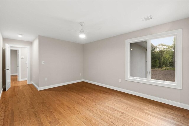 11 Olde Stable Ln, Easton, MA 02356 - unfurnished room featuring a ceiling fan and light wood-style floors