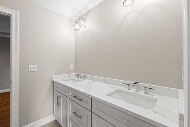 11 Olde Stable Ln, Easton, MA 02356 - full bath with double vanity and baseboards