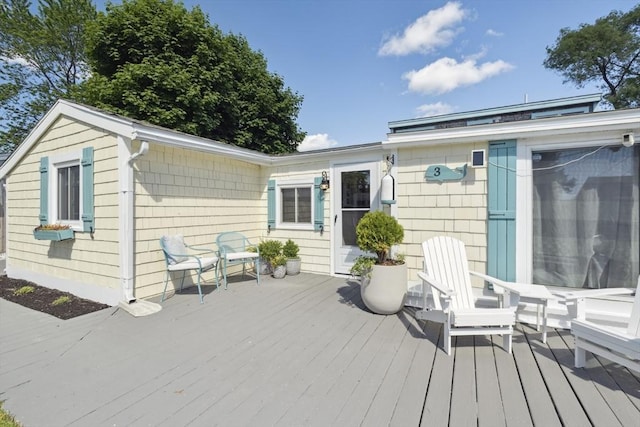 view of deck