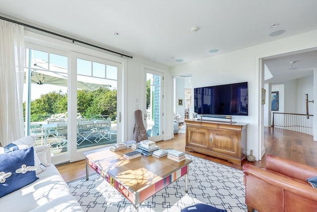 31 Moss Rd, Yarmouth, MA 02673 - living room featuring light wood finished floors