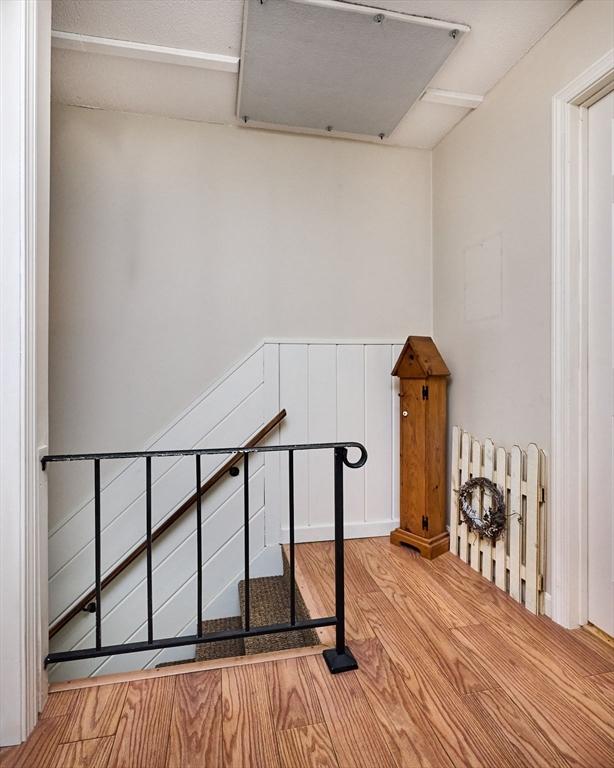 10 Phillips Dr, Colrain, MA 01340 - corridor featuring an upstairs landing and wood finished floors