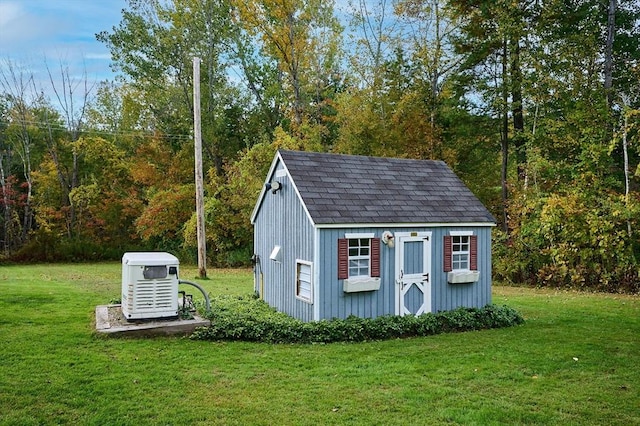 10 Phillips Dr, Colrain, MA 01340 - view of shed with a wooded view
