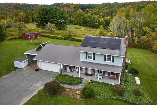 10 Phillips Dr, Colrain, MA 01340 - view of subject property featuring a forest