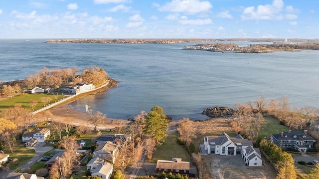 39 Woodbury St, Beverly, MA 01915 - aerial view with a water view and a residential view