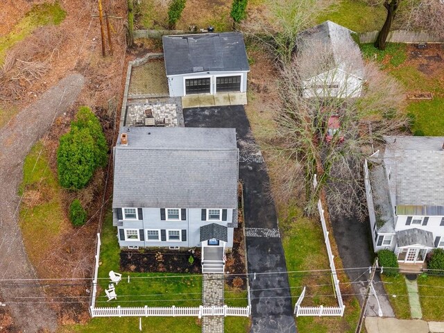 drone / aerial view