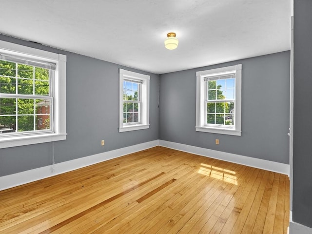 14 Parkman St, Westborough, MA 01581 - spare room featuring healthy amount of natural light, wood-type flooring, and baseboards