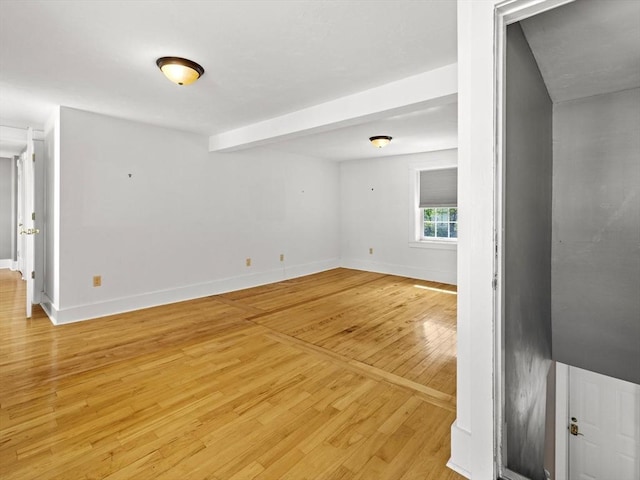 14 Parkman St, Westborough, MA 01581 - empty room with light wood finished floors and baseboards