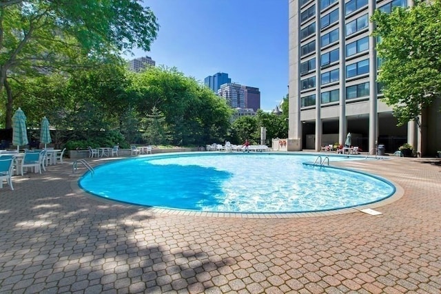 85 E India Row Unit 36D, Boston, MA 02110 - community pool featuring a patio area
