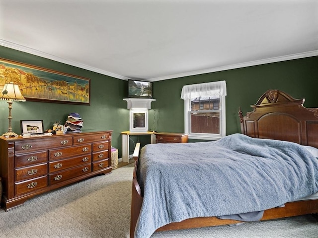 11 View St, Dracut, MA 01826 - bedroom with ornamental molding and carpet flooring