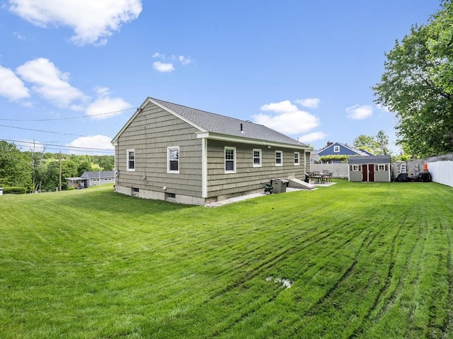 11 View St, Dracut, MA 01826 - rear view of house with cooling unit