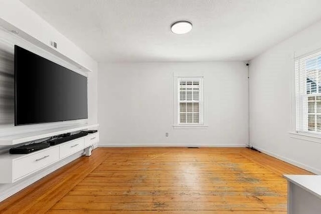18 Anderson St, Lowell, MA 01852 - unfurnished living room featuring light wood-type flooring and baseboards