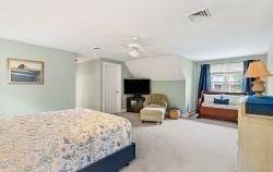 14 Cushman Lndg, Plympton, MA 02367 - bedroom featuring vaulted ceiling