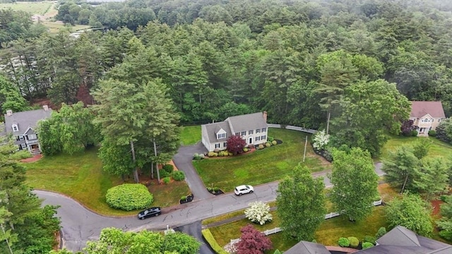 14 Cushman Lndg, Plympton, MA 02367 - aerial view of a forest