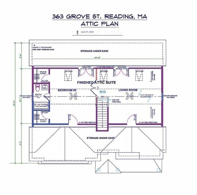 363 Grove St, Reading, MA 01867 - view of room layout