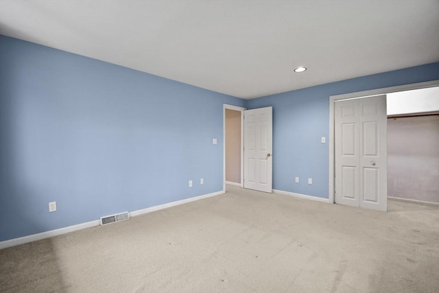 125 Chapin Rd Unit 3F, Hudson, MA 01749 - unfurnished bedroom featuring baseboards, carpet flooring, recessed lighting, and a closet