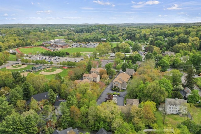 125 Chapin Rd Unit 3F, Hudson, MA 01749 - aerial view of property and surrounding area with a forest