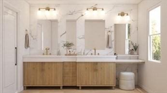 22 Irene Cir, Waltham, MA 02453 - full bath featuring double vanity