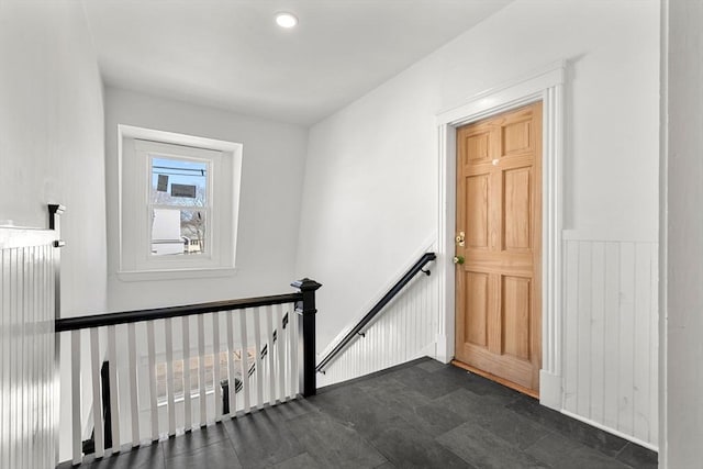view of staircase