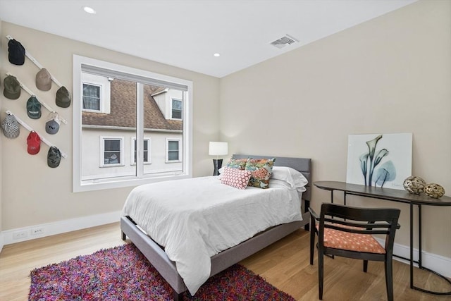 26 Salisbury Rd Unit 26, Newton, MA 02458 - bedroom featuring wood finished floors, baseboards, and recessed lighting
