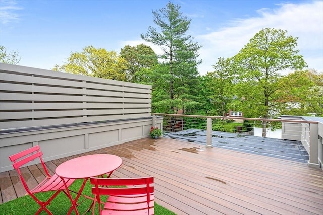 26 Salisbury Rd Unit 26, Newton, MA 02458 - view of wooden terrace