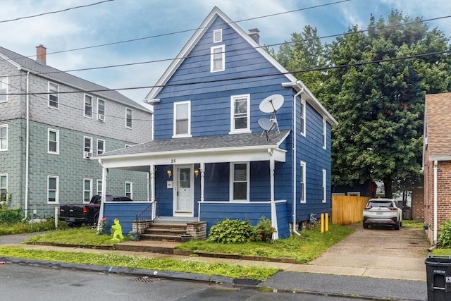 26 Olivine St, Chicopee, MA 01013 - traditional style home with a porch