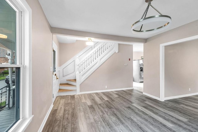 26 Olivine St, Chicopee, MA 01013 - interior space with wood finished floors and stairway