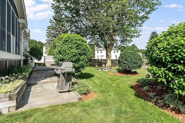 3 Sycamore Dr, Rutland, MA 01543 - view of yard with a patio area