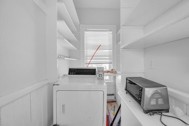 laundry area with washer and dryer