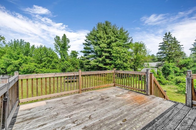 36 Fontaine St, Marlborough, MA 01752 - view of wooden deck