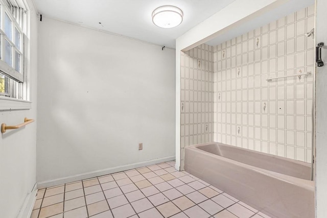 36 Fontaine St, Marlborough, MA 01752 - bathroom featuring tile patterned floors and baseboards