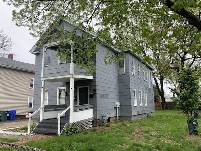 view of rear view of house