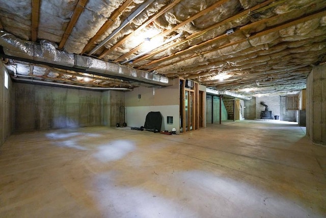 50 Elm St, Plympton, MA 02367 - view of unfinished basement