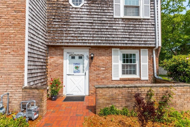 66 Captain Cook Ln Unit 66, Barnstable, MA 02632 - property entrance featuring brick siding