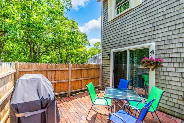 66 Captain Cook Ln Unit 66, Barnstable, MA 02632 - view of patio / terrace with grilling area